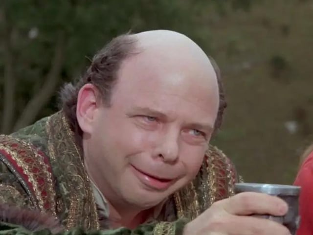 In The Princess Bride (1987), the character Vizzini keeps using the word 'Inconceivable'. This was likely a mistake, because I don't know what it means, but based on context clues, the word
